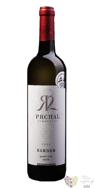Kerner 2018 pozdní sběr z vinařství Prchal 0.75l