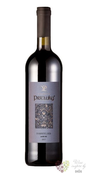 Dornfelder 2017 pozdní sběr vinařství Přítluky  0.75 l