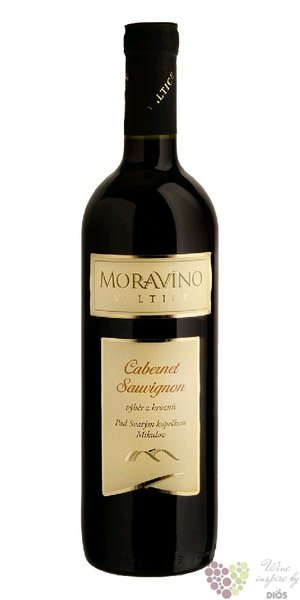 Cabernet Sauvignon 2019 vbr z hrozn vinastv Moravno Valtice 0.75l