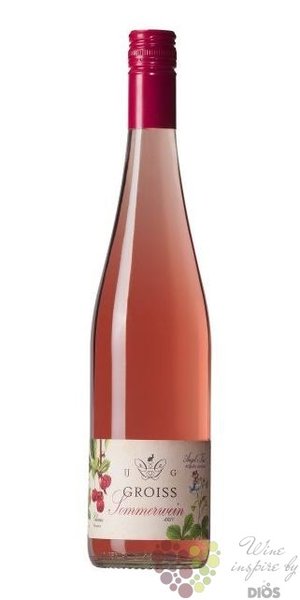 Sommerwein ros 2022 Weinviertel Dac Ingrid Groiss  0.75 l