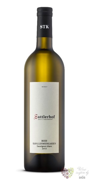 Sauvignon blanc G STK ried  Kranachberg  2016 Sudsteiermark Dac Sattlerhof  0.75 l