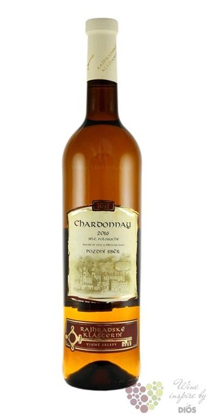 Chardonnay  Classic  2016 pozdn sbr Rajhradsk kltern vinastv  0.75 l