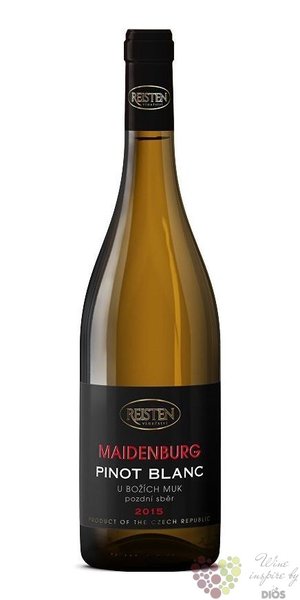 Pinot blanc  Maidenburg  2015 pozdn sbr Reisten  0.75 l