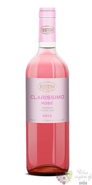 Clarissimo ros  Classic  2015 pozdn sbr z vinastv Reisten     0.75 l