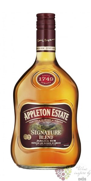 Appleton Estate  Signature blend  aged  Jamaican rum 40% vol.  1.00 l