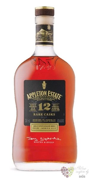 Appleton Estate  Rare cask  aged 12 years Jamaican rum 43% vol.  0.70 l