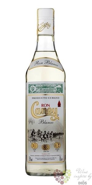 Caney  Blanco  aged 1.5 years old rum of Santiago de Cuba 38% vol.  1.00 l