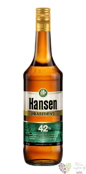 Hansen „ Green ” aged Caribbean rum 42% vol.  0.70 l