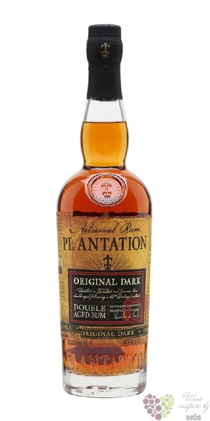Plantation  Original Dark  aged Trinidad &amp; Tobago rum 40% vol. 0.70 l