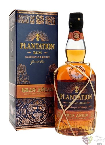 Plantation  Gran aejo Guatemala &amp; Belize  aged Caribbean rum 42% vol.  0.70 l
