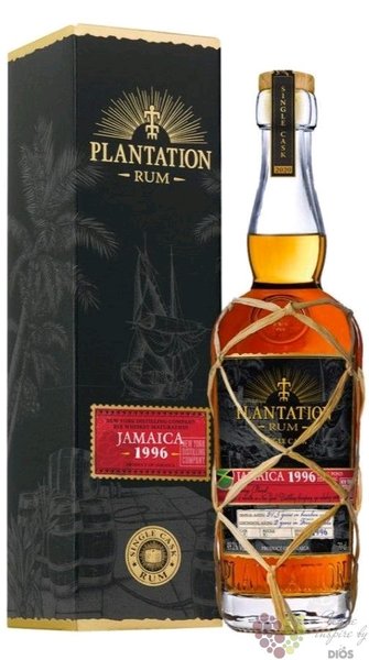 Plantation Single cask 2020  Long Pond Distillery 1996  aged Jamaican rum 49.1% vol.  0.70 l