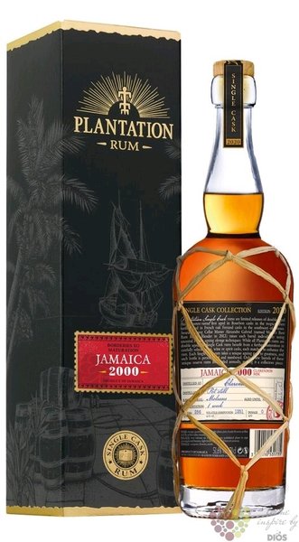 Plantation Single cask 2020  Clarendon MBK 2000  aged Jamajcan rum 51.6% vol.  0.70 l
