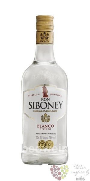Siboney  Blanco selecto  rum of Dominican republic 37.5% vol.  0.70 l