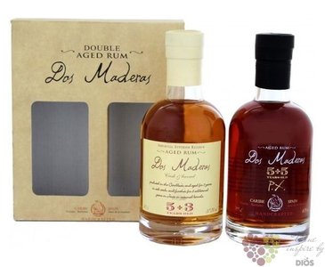 Dos Maderas  Collection 10&amp;8  Caribbean rum Williams &amp; Humbert 38.75% vol.  2x0.20 l