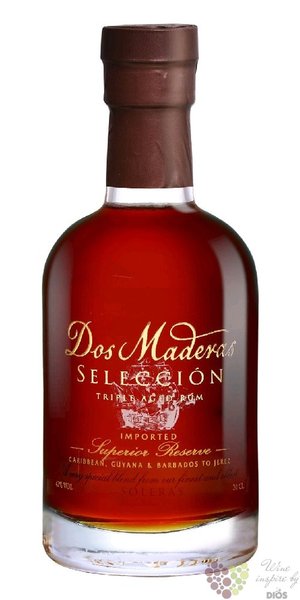 Dos Maderas  Seleccion  Caribbean rum Williams &amp; Humbert 42% vol.  0.20 l