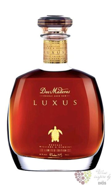 Dos Maderas  Luxus  Caribbean rum Williams &amp; Humbert 40% vol.  0.05 l