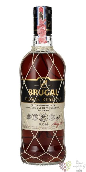 Brugal  Doble Reserva  Dominican republic rum 37.5% vol.  0.70 l