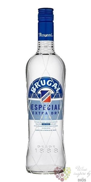 Brugal blanco  Especial extra dry  white rum of Dominican republic 40% vol.  1.00 l