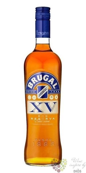 Brugal  XV  aged Dominican rum  38% vol. 0.70 l
