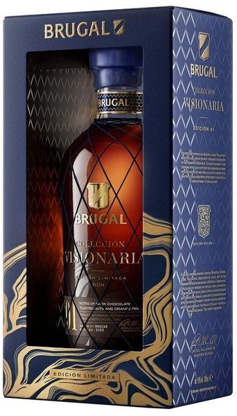 Brugal  Visionaria no.1  aged Dominican rum  45% vol.  0.70 l