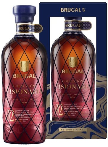 Brugal  Visionaria no. 2  aged Dominican rum  45% vol.  0.70 l