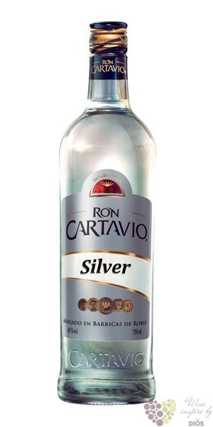 Cartavio  Silver  white rum of Peru 40% vol.  0.70 l