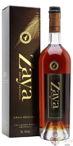 Zaya „ Gran reserva ” aged rum of Trinidad by Wilson Daniels 40% vol.  0.70 l