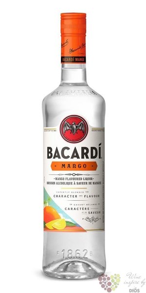 Bacardi  Mango  flavored Puerto Rican rum 32% vol.  1.00 l