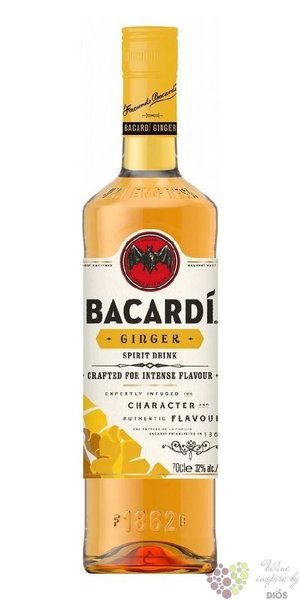 Bacardi  Ginger  flavored Italian rum 32% vol.  0.70 l