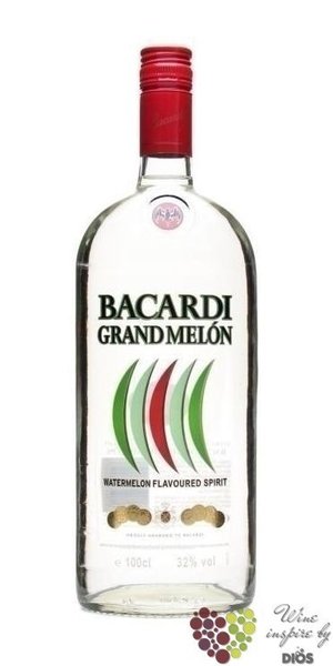 Bacardi  Grand Melon  flavored Puerto Rican rum 35% vol.  0.05 l