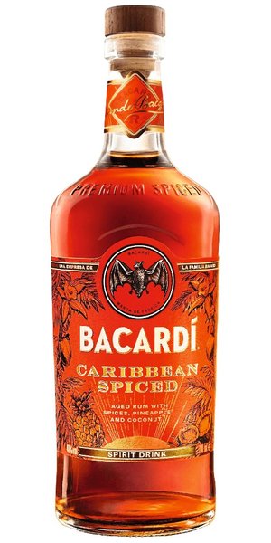 Bacardi  Caribbean Spiced  flavored Cuban spirit drink  35% vol.  0.70 l