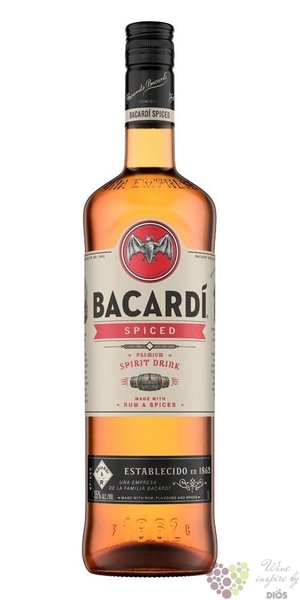 Bacardi  Spiced  flavored Cuban spirit drink 35% vol.  0.70 l