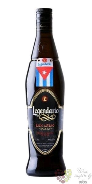 Legendario  Aejo 9 aos  aged Cuban rum 40% vol.  0.70 l