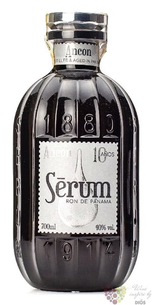SRum  Ancon  aged 10 years Panamas rum 40% vol.  0.70 l