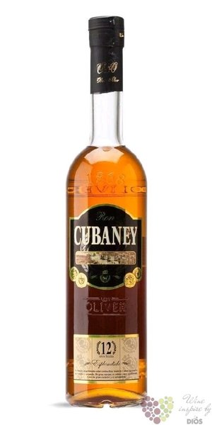 Cubaney Gran reserva  Magnifico  aged 12 years Dominican rum 38% vol.  0.70 l