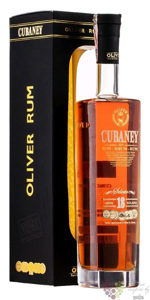 Cubaney Gran reserva  Selecto  aged 18 years Dominican rum 38% vol.  0.70 l