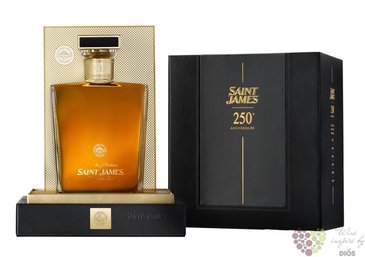 Saint James  Anniversario cuve 250  premium aged rum of Martinique 43% vol.0.70 l