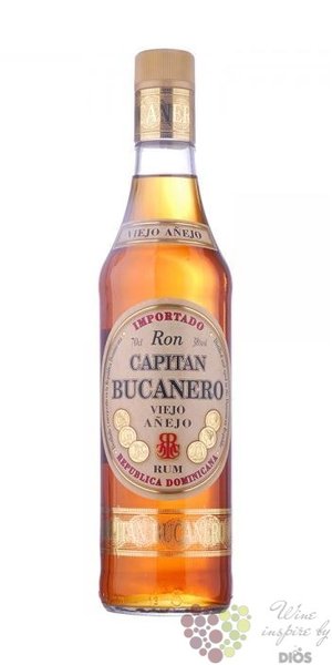Capitan Bucanero  Viejo anejo  aged Dominican rum 38% vol.  0.70 l