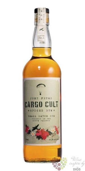 Cargo Cult  Spiced  Australian flavored rum 38% vol.  0.70 l