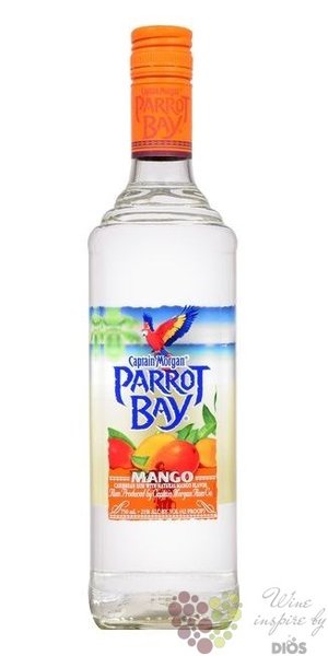 Captain Morgan Parrot Bay „ Mango ” Puerto Rican rum liqueur 20% vol.  0.70 l