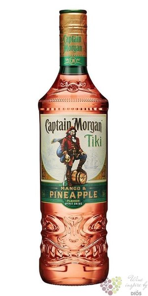 Captain Morgan  Tiki  Jamaican flavored spirit 35% vol.  0.70 l