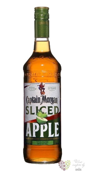 Captain Morgan  Sliced Apple  flavored spirit drink 25% vol.  0.70 l