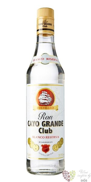 Cayo Grande Club  Blanco Reserva  aged Caribbean rum 37.5% vol. 0.20 l