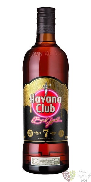 Havana Club  7y Bad Gyal  white Cuban rum 40% vol.  0.70 l