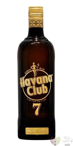 Havana Club  Aejo 7 aos  limited Cuban rum 40% vol.  0.70 l