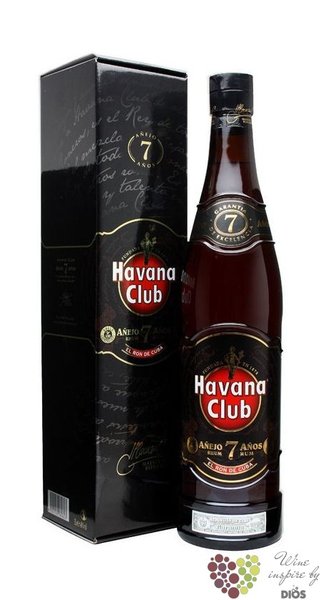 Havana club „ Big Aňejo 7 aňos ” aged Cuban rum 40% vol.   3.00 l