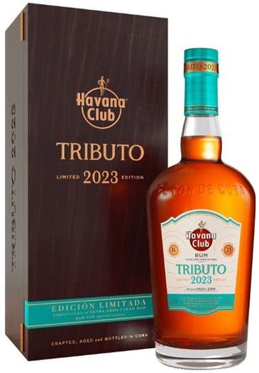 Havana Club  Tributo 2023  limited Cuban rum  40% vol.  0.70 l