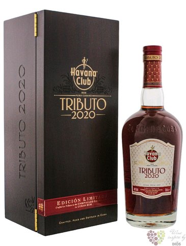 Havana Club  Tributo 2020  limited Cuban rum 40% vol.  0.70 l
