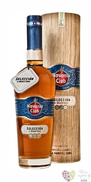 Havana Club „ Seleccion de Maestros ” aged Cuban rum 45% vol.   0.70 l