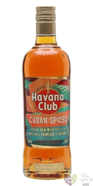 Havana Club  Cuban Spiced  flavored Cuban rum 35% vol.  0.70 l
